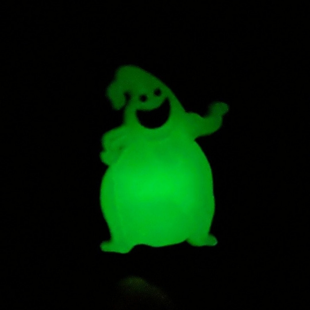 Halloween Oogie Glow in the Dark Straw Topper